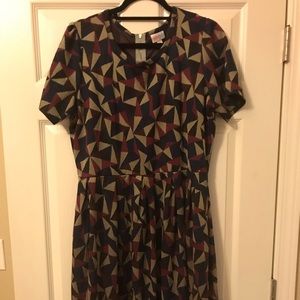 LuLaRoe Amelia Dress 3XL